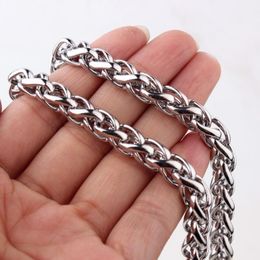 Chains 3/4/5/6/7mm Gold Silver Colour Stainless Steel Choker Woman Men's Necklace Fashion Jewellery Accessories Holiday Gift Wholesale1