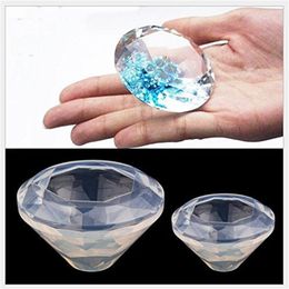 DIY Epoxy Resin Silicone Moulds Synthetic Diamond Handmade Pendants Jewellery Mould Arts Crafts Moulds Easy Demoulding New Arrival 5 5mx F2