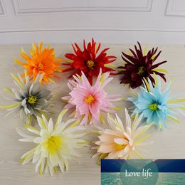 21cm 8Colors Artificial Silk Epiphyllum Peony Flower Heads For DIY Handmade Craft Floral Supplies Wedding Wall Home Decoration