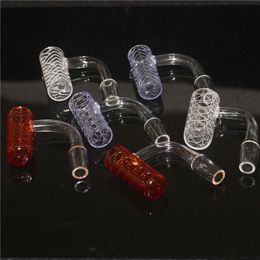 Smoking Accessories full weld domeless quartz nails 10mm 14mm 18mm Male Female quartz banger for glass bong oil rigs DHL
