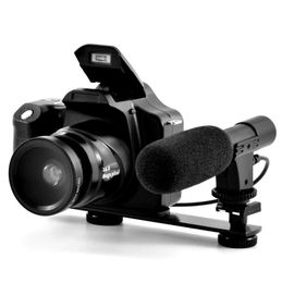 HD 18x 1080p الكاميرا الرقمية مرآة 3.0 بوصة TFT LCD شاشة محمولة ماكس 24MP كاميرا CMOS CMOS كاميرا للفيديو 688