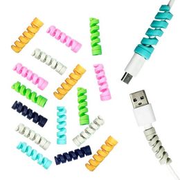 Charging Cable Protector Saver Cover For Phone USB Charger Cable Cord Adorable Protective Sleeve For Phones Cable