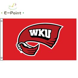 NCAA Western Kentucky Hilltoppers Flag 3*5ft (90cm*150cm) Polyester flag Banner decoration flying home & garden flag Festive gifts