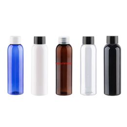 30pcs 150ml Empty Plastic Shampoo Container With PP Screw Lids 150cc Small Size Travel Bottle DIY Packaging Bottles Clear Amberbest qualtity