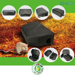 Pest Control Big Lock Rate Bait Station ABS Snap Traps Protect Cover Rodent Rodenticide Plastic Box for Household Home Clean Direct Sale from Tianjin Manufacture