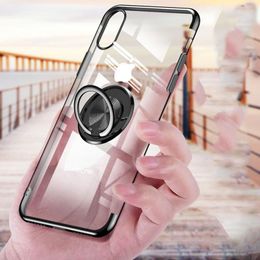 Luxury designer cases for Iphone 14 13 12 11 pro max xr x xs 7 8 plus Cases Phone Case with Ring Holder Kickstand