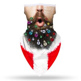 チャールスマの顔シールドバンダナのフ​​ェイスマスクアウトドアスポーツバンダナマスクマスクマジックヘッドスカーフヘッドバンドバイザーのバイザーネックゲタークリスマスデコレーション