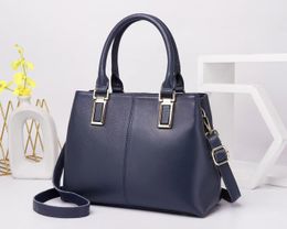 HBP Simple handbag classic shoulder bag for young fashion girl tote Top cowhide Boston