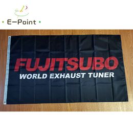 Japan Fujitsubo Giken Kogyo Flag Black 3*5ft (90cm*150cm) Polyester flag Banner decoration flying home & garden flag Festive gifts