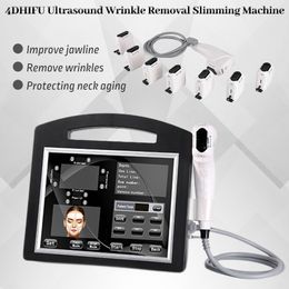 4D Hifu Multi Skin Tightening Machine Body Slimming Face Lifting Fat Reduction High Intensity Focus Ultrasound Equipment