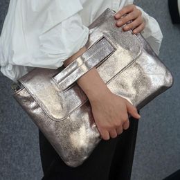 Fashion Shiny women clutch Large capacity Crossbody Bags for female handbag Ladies Clutches Laptop Bag For Macbook Pouch Bag