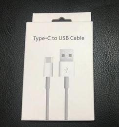 Micro USB V8 Type C Sync Data Cable Fast Charging Cord Line 1M 3Ft With Retail Box Package for Samsung Galaxy S7 S8 S10 Charger Cable