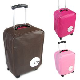 Customized non-woven zipper suitcase cover thickened luggage protective dust
