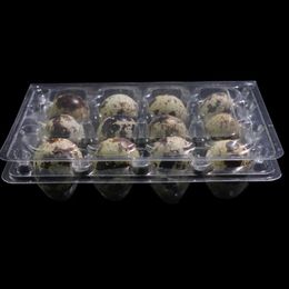 12 Holes Creative Quail Egg Containers Plastic Egg Boxes Package Supplies D28mm/H39mm 1500pcs/lot LX3763