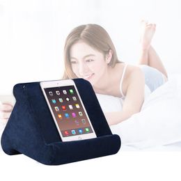 Tablet Pillow Holder Stand Book Rest Reading Support Cushion For Home Bed Sofa Multi-Angle Soft Pillow Lap Stand Cushion 201120