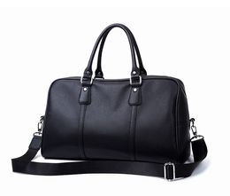 Men Travel PU Bag Compartment Shoulder Belt Duffel Carry Hanging Suitcase Clothing Business Multi Pockets Women handbags