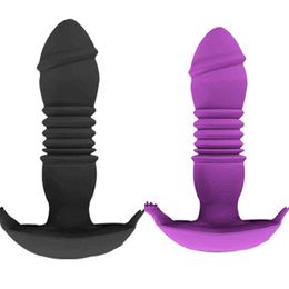 NXY Vibrators Telescopic Vestibule g Spot Vibrator with Remote Control Waterproof Vibrating Vagina Clit Stimulator Sex Toys for Adults 18 0104