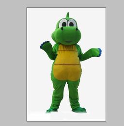 2019 Professional made green dinasaur mascot costume