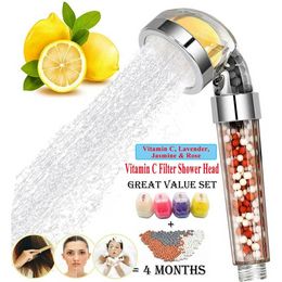 Simpure Shower Filter with Pure Vitamin C High Pressure Water-saving Shower Head