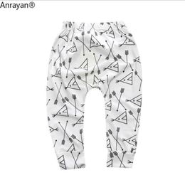 NEW Print Pattern Cotton Baby Trousers Babys Boys Girls PP Pants Sports Baby Harem Pants Kids For Newborn Girl Boy Clothing LJ201012