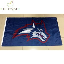 NCAA Stony Brook Seawolves Flag 3*5ft (90cm*150cm) Polyester flag Banner decoration flying home & garden flag Festive gifts