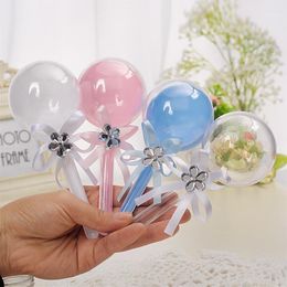 Gift Wrap 10/20pcs Mini Lovely Plastic Lollipop Candy Box Baby Shower Kids Birthday Party Christmas Packaging1