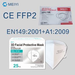 FFP2 Mask CE Certificate Maske EU Whitelist Face Mask PM2.5 Anti-Fog Haze and Influenza mascarilla Reusable 5 layers mascherina