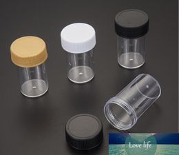 2pcs/lot 10ml Plastic Jar Clear Pot for Nail Art Glitters Mini Small Make Up Cream Cosmetic Container