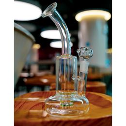 Beaker Bongs Tornado Lifebuoy Base Glass Water Pipes Clone Percolator Glass Oil Dab Rigs Fristted Disc Waterpipe Tobacco Oil Rig