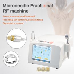 Microneedle Fractional RF Wrinkle Removal Skin Tightening Equipment Heating & Cooling Face Care Beauty Machine Spa Use