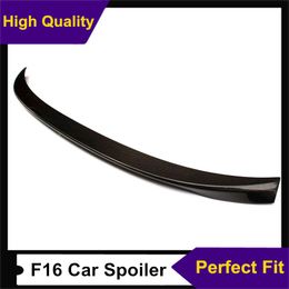 Rear Trunk Wing Lip Spoiler For BMW X6 F16 Performance Style Real Carbon Fibre Auto Focus