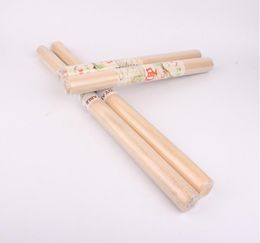 Wood Rolling Pin Natural Wooden Rolling Pins Dumpling Wrapper Durable Non Stick Dough Roller Kitchen Tools SN4735