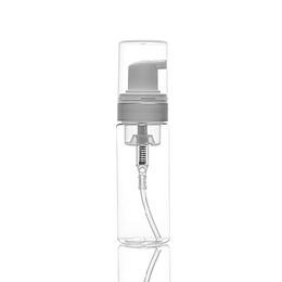 50ML 1.7Oz Plastic Foam Dispenser Bottle Mini Foaming Pump Dispenser Empty - for Refillable Travel Hand Soap Foaming, Shampoo, Castile