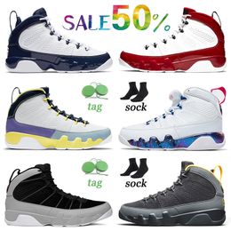 jam Australia - Top Cheaper 9 9s Jumpman Basketball Shoes Change The World White UNC Gym Red Particle Grey University Gold Space Jam Bred Oregon Ducks Mens High OG Sneakers Sports 40-47