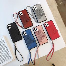 Luxury Retra Leather with card holder Case For iPhone 13 12 11 Pro Max Mini SE 2020 PU Leather Full Cover For XS MAX XR X 7 8 Plus 13PRO
