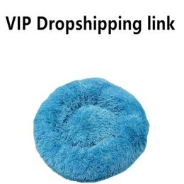 VIP Link Pet Dog Bed For Large Big Small Cat House Round Plush Mat Sofa Dropshipping Centre Best Product Find Selling 201201
