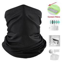 Cycling Caps & Masks Cooling Face Cover Balaclava PM2.5 Philtre Pad For Women Men Motorcycle