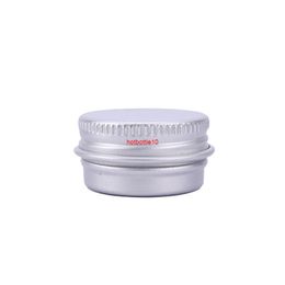 200pcs/lot 5g Mini Aluminum Jar Cream Sample Tin 5cc Cosmetic Lip Balm Container Small Metal Pot ,Aluminum Bottles Wholesaleshipping