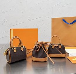 Designer 3 in 1 Bag Cross Body Luxury Drawstring Handbag Triple Women's Shell Bags Fashion Lady Straddle Shoulder Mini High Quality Wallet