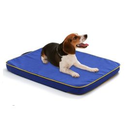 Grande cão cama esteira memória espuma respirável cão camas de colchão ortopédico de oxford para pequeno médio grande pet lj201028