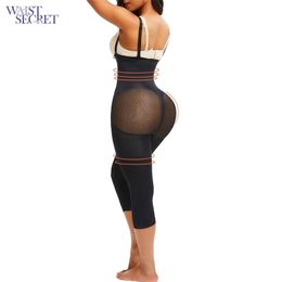 WAIST SECRET Women Body Shapers Waist Trainer Butt Lifter Seamless Tummy Control Panty Underwear Push Up Bottom Bodysuits 201222