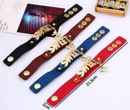 Tennis Leather Bracelet Couple Personality Fashion Decoration Men And Women Creative With Imitation Jewelry1