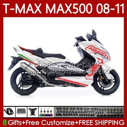 Motorcycle Fairings For YAMAHA TMAX MAX 500 TMAX-500 MAX-500 T MAX500 08 09 10 11 Body 107No.61 TMAX500 New Scorpion T-MAX500 2008 2009 2010 2011 XP500 08-11 Bodywork