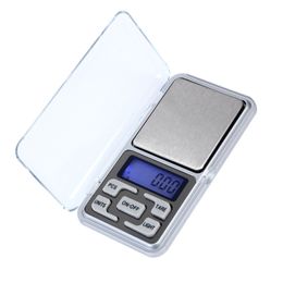 Mini Electronic Digital Scale Jewelry Weigh Scale Balance Pocket Gram Lcd Display Scale With Retail Box 500g