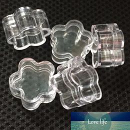1/10 Piece 3/4/5g Flower Shape Empty Eyeshadow Case Refillable Clear Plastic Cosmetic Makeup Pots Case DIY Lipstick Container