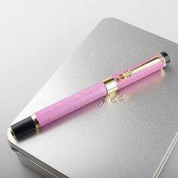 Fountain Pens High Quality Dragon Clip Pen Full Metal Luxury Office School Or Gift Stationery Supplies Writing Ink