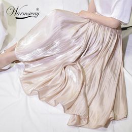mid length satin skirts uk