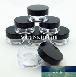 48pcs/lot Standard 10g Plastic Round Jar,Cosmetic Packaging Bottle,Sample Cream Pot, Display Container
