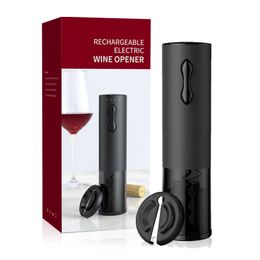 Creative Wine Bottle Opener Electric Wine Bottle Automatic Opener Portable Household Battery Operated Electric Corkscrew Kitchen Bar Home Ac