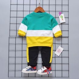 2020 Spring Baby Girl Boy Clothing Infant Clothes Suits Casual Sport Cotton T Shirt Pants 2PCS/Sets Kid Child Toddler Tracksuits LJ200916